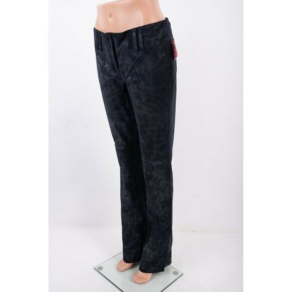 Laundry Shelli Segal Womens Leather Pants Sz 4 - Picture 2 of 8